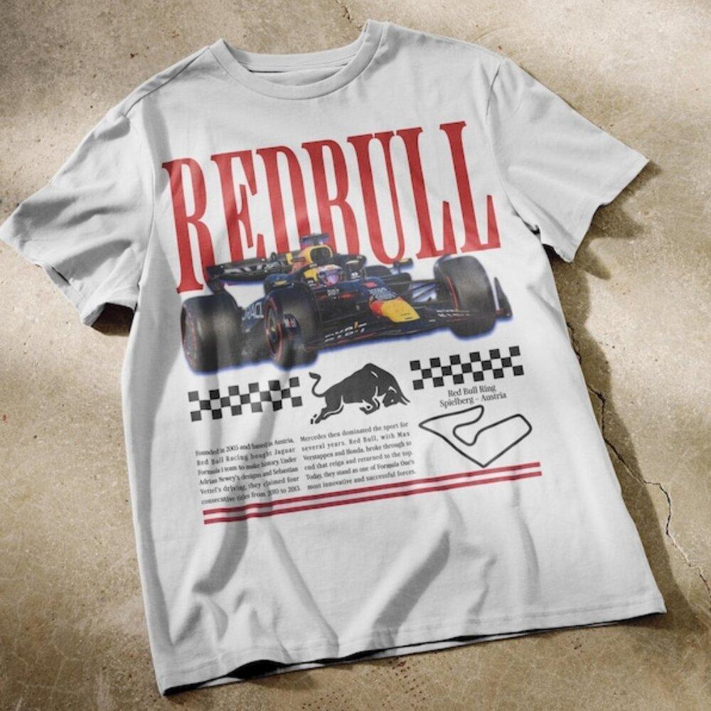 Redbull Racing T-Shirt Formula 1 Fan F1 Redbull Unisex T Shirt